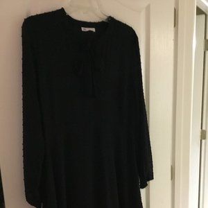 Black Needleye Dress